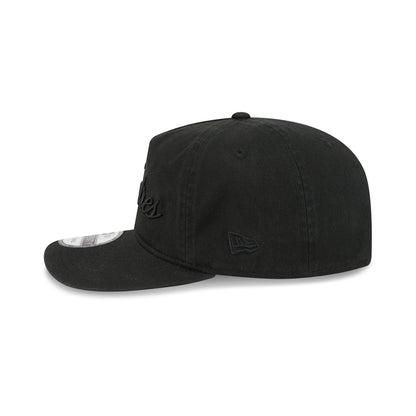 San Diego Padres All Black Scripted 19TWENTY Adjustable Hat