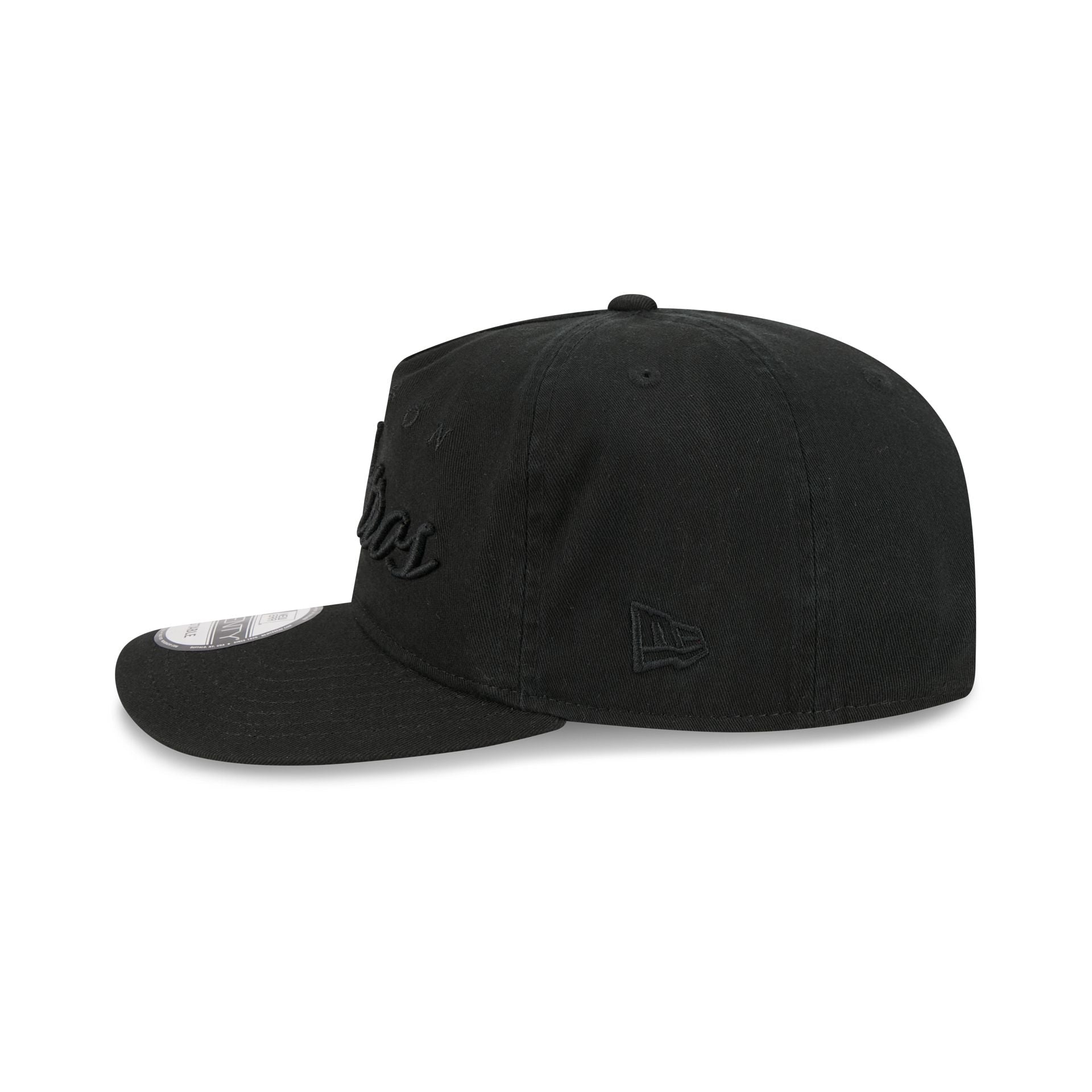 Houston Astros All Black Scripted 19TWENTY Adjustable Hat
