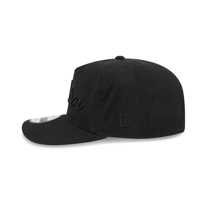 Houston Astros All Black Scripted 19TWENTY Adjustable Hat