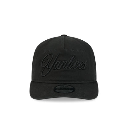 New York Yankees All Black Scripted 19TWENTY Adjustable Hat