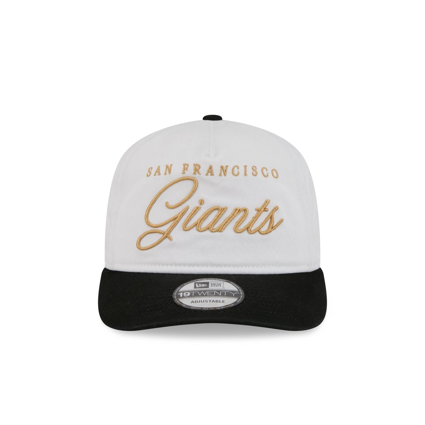 San Francisco Giants Gold Scripted 19TWENTY Adjustable Hat