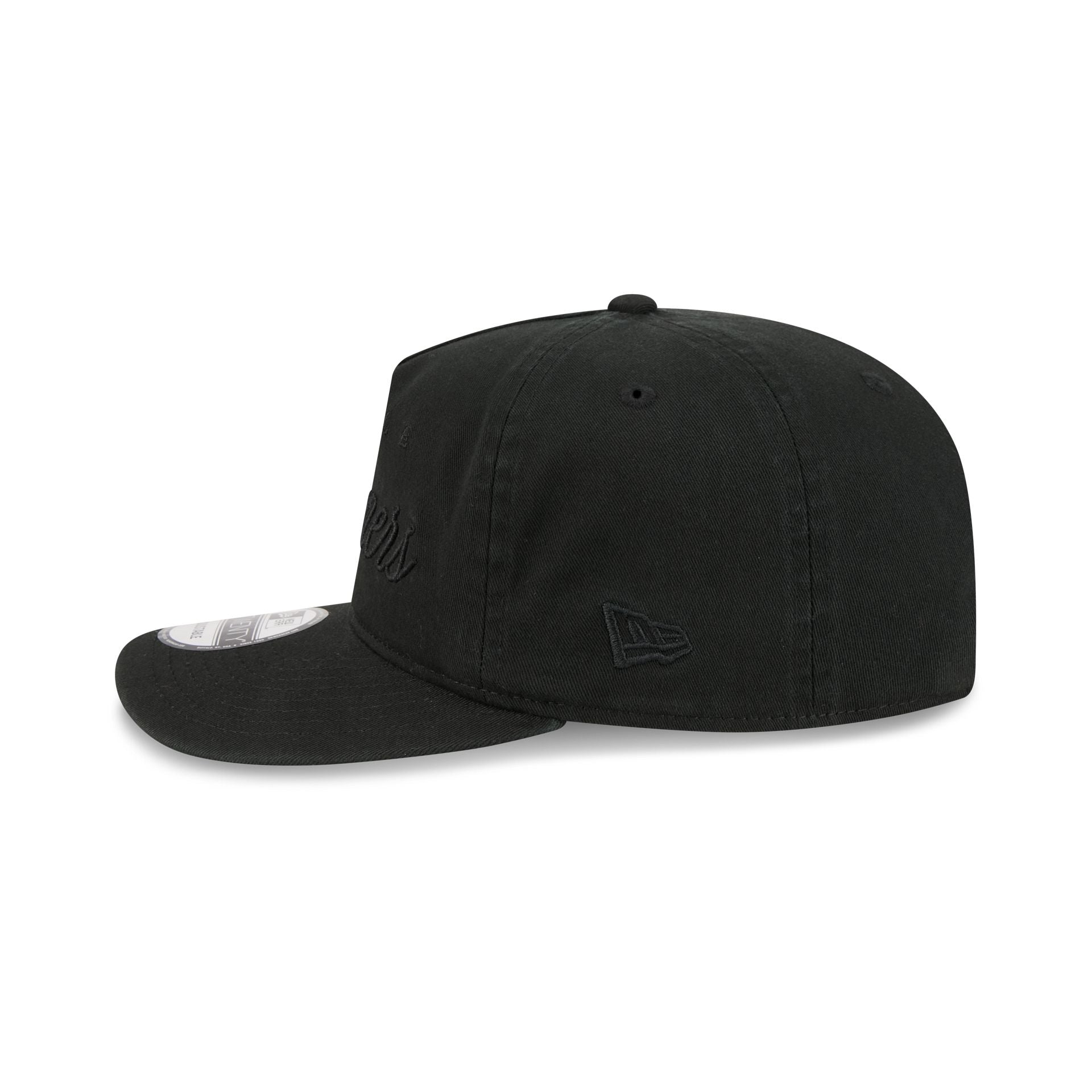 Seattle Mariners All Black Scripted 19TWENTY Adjustable Hat