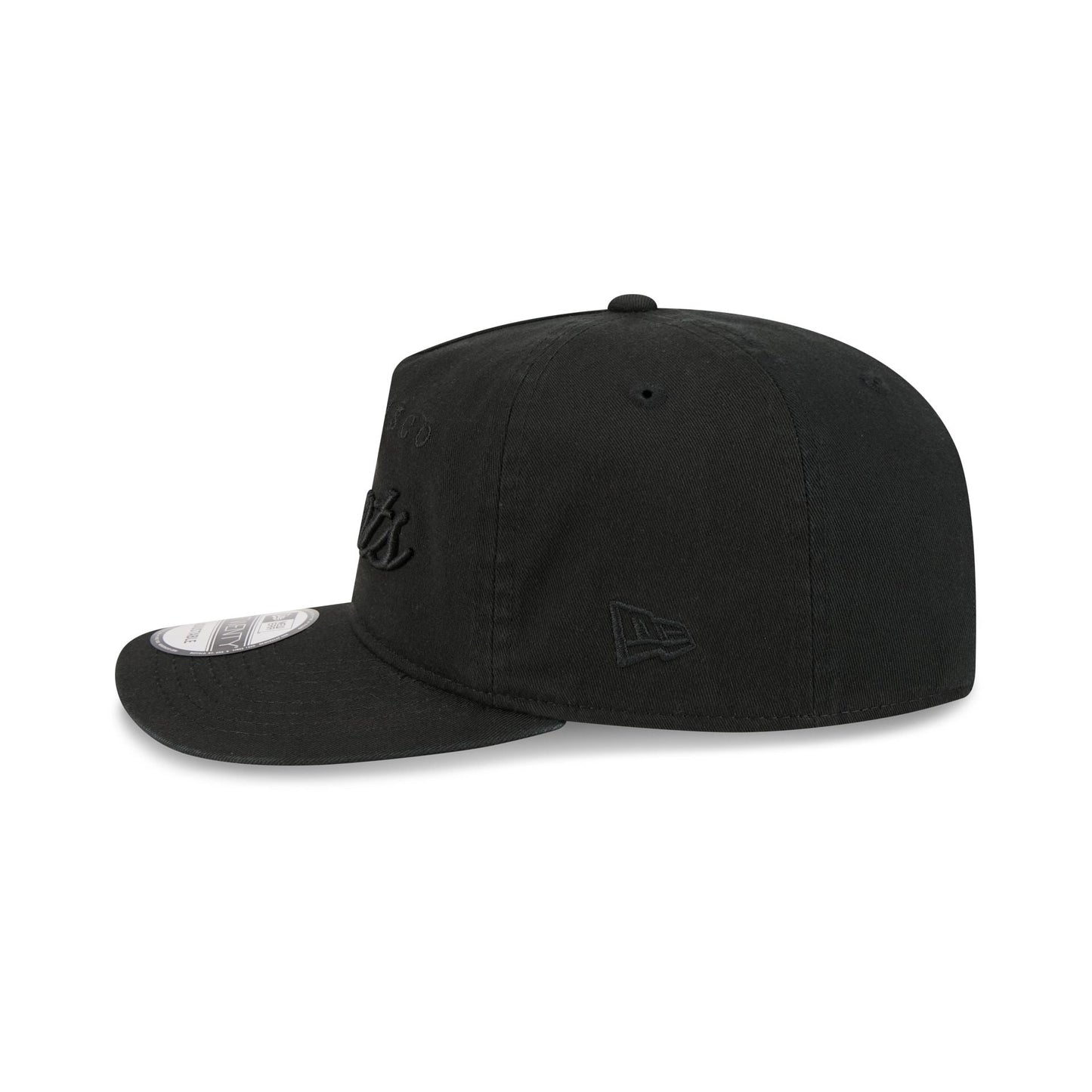 San Francisco Giants All Black Scripted 19TWENTY Adjustable Hat