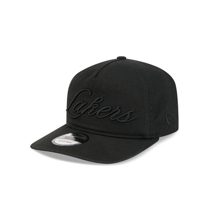 Los Angeles Lakers All Black Scripted 19TWENTY Adjustable Hat