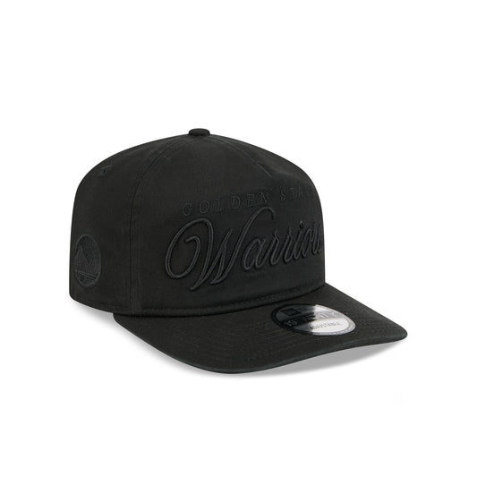 Golden State Warriors All Black Scripted 19TWENTY Adjustable Hat