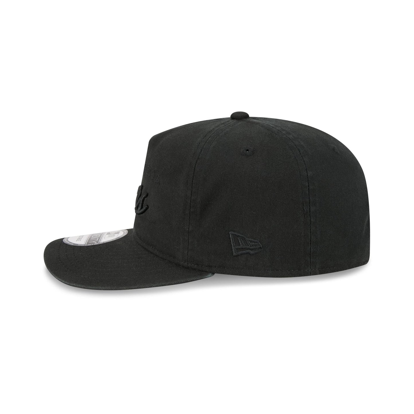 Philadelphia 76ers All Black Scripted 19TWENTY Adjustable Hat