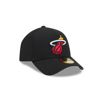 Miami Heat Team Side 59FORTY A-Frame Fitted Hat