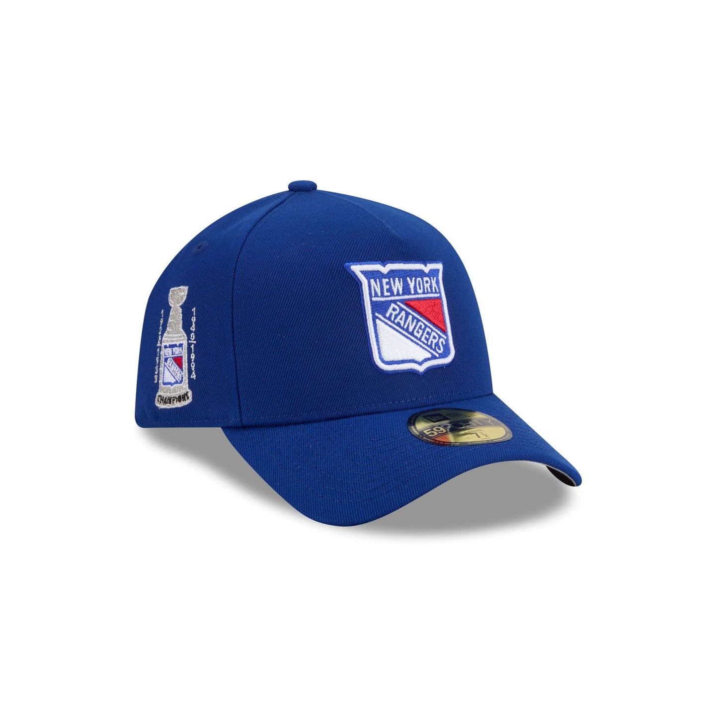 New York Rangers Team Side 59FORTY A-Frame Fitted Hat