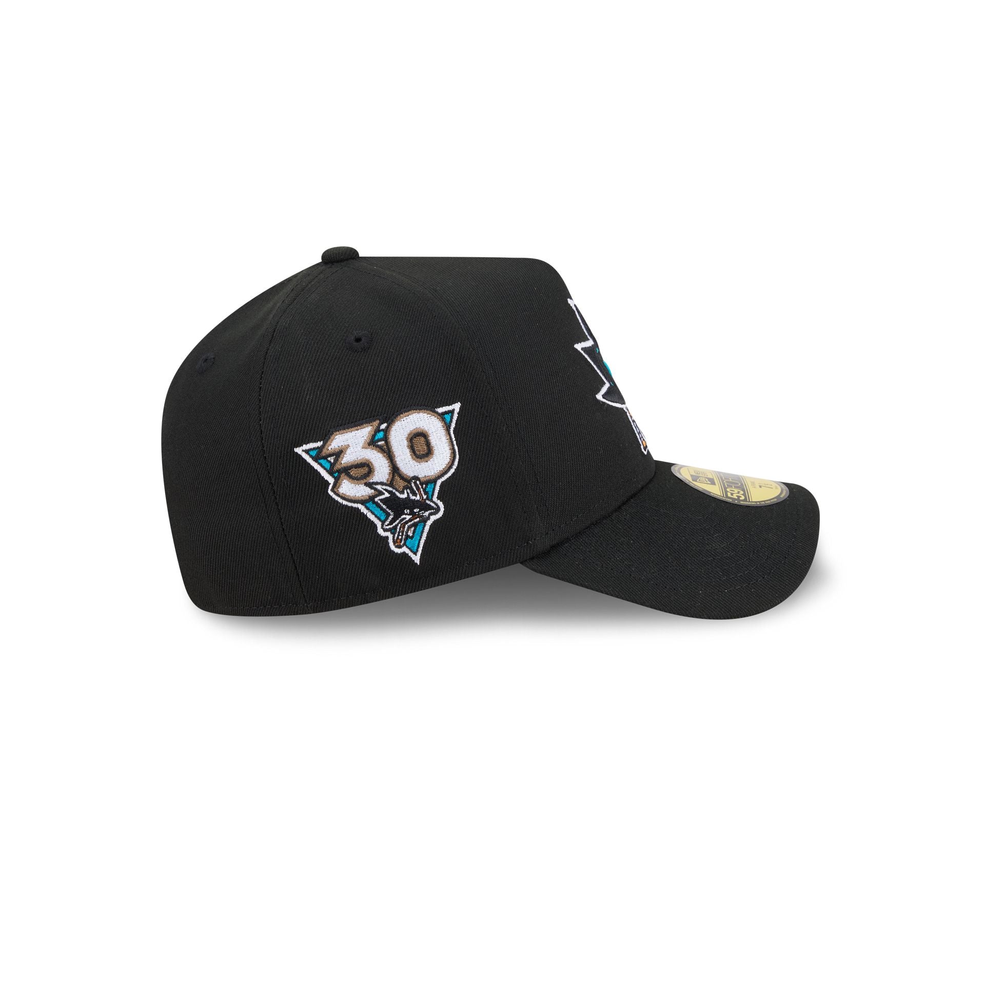 San Jose Sharks Team Side 59FORTY A-Frame Fitted Hat