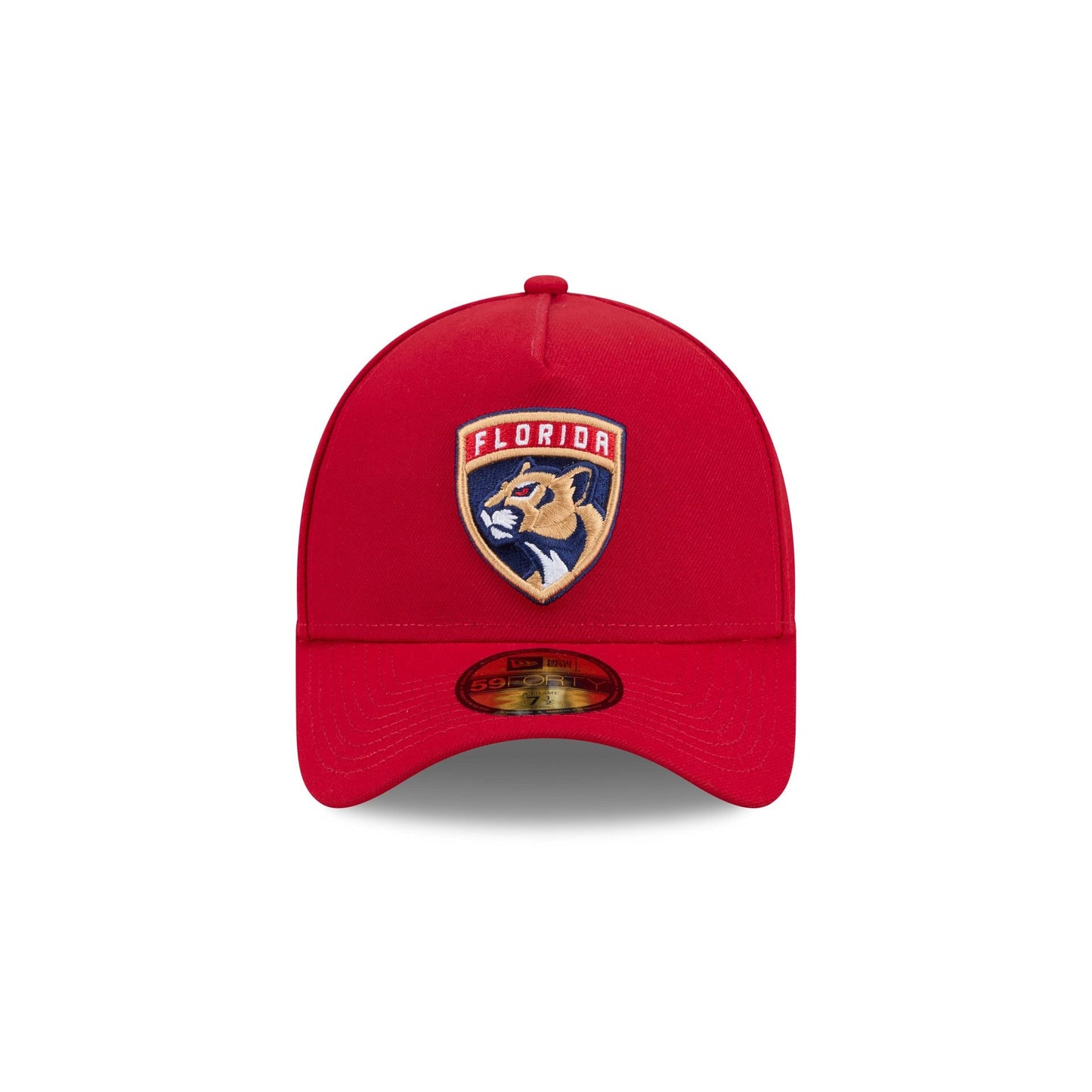 Florida Panthers Team Side 59FORTY A-Frame Fitted Hat