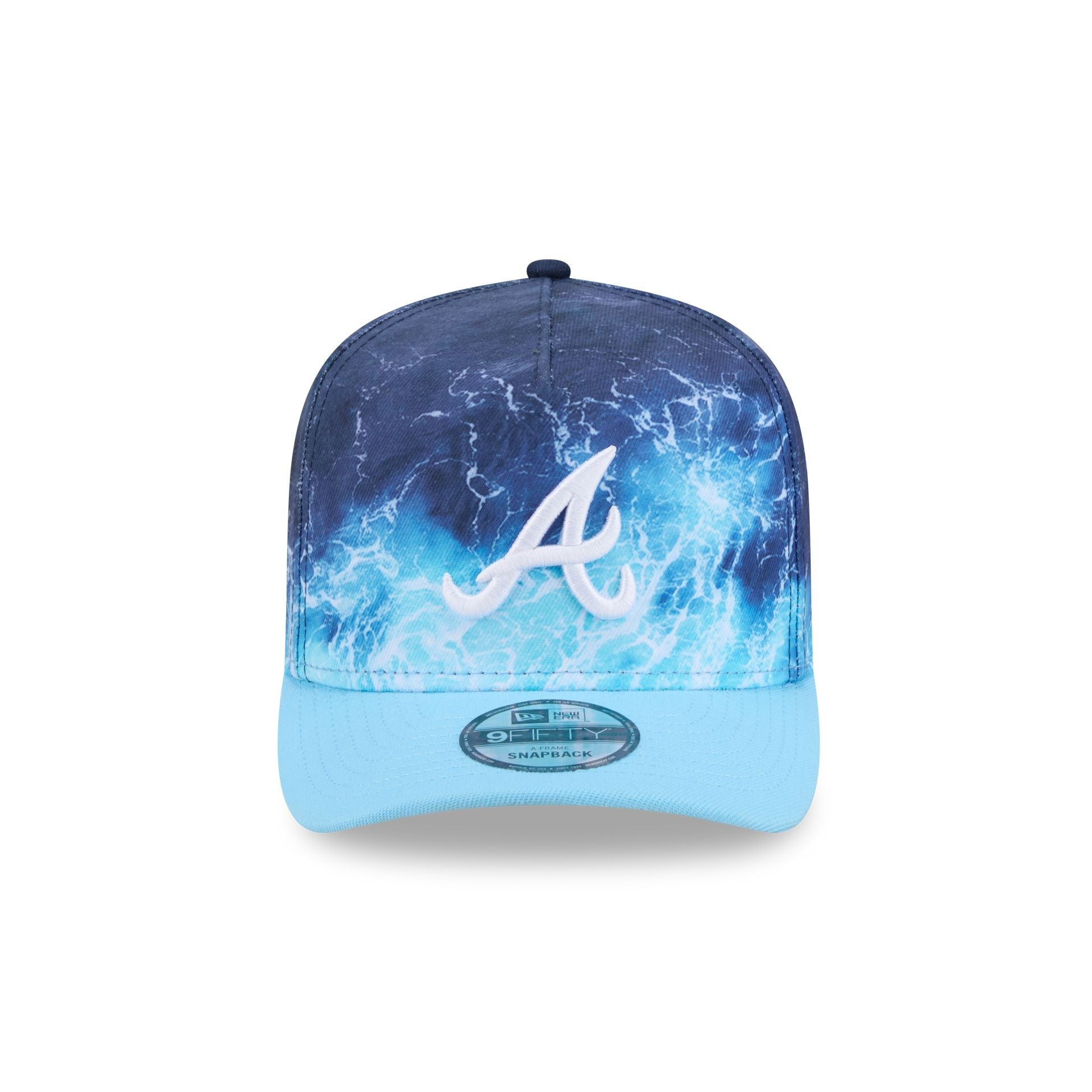 Atlanta Braves Deep Water 9FIFTY A-Frame Snapback Hat