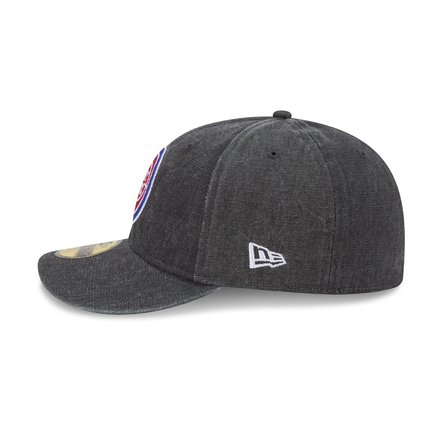 Detroit Pistons Hardwood Classics Diamond Stitch Black 59FIFTY Fitted Hat