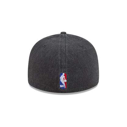 Detroit Pistons Hardwood Classics Diamond Stitch Black 59FIFTY Fitted Hat
