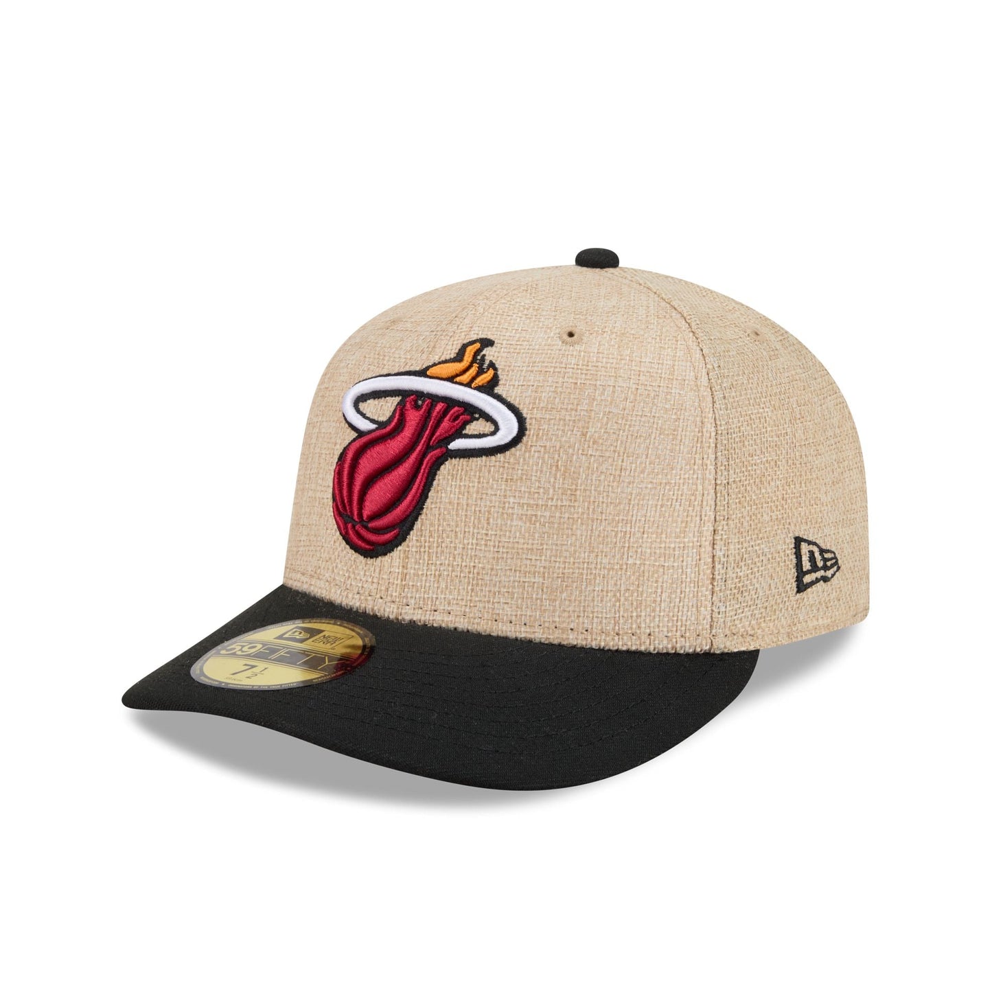 Miami Heat Twine 59FIFTY Fitted Hat