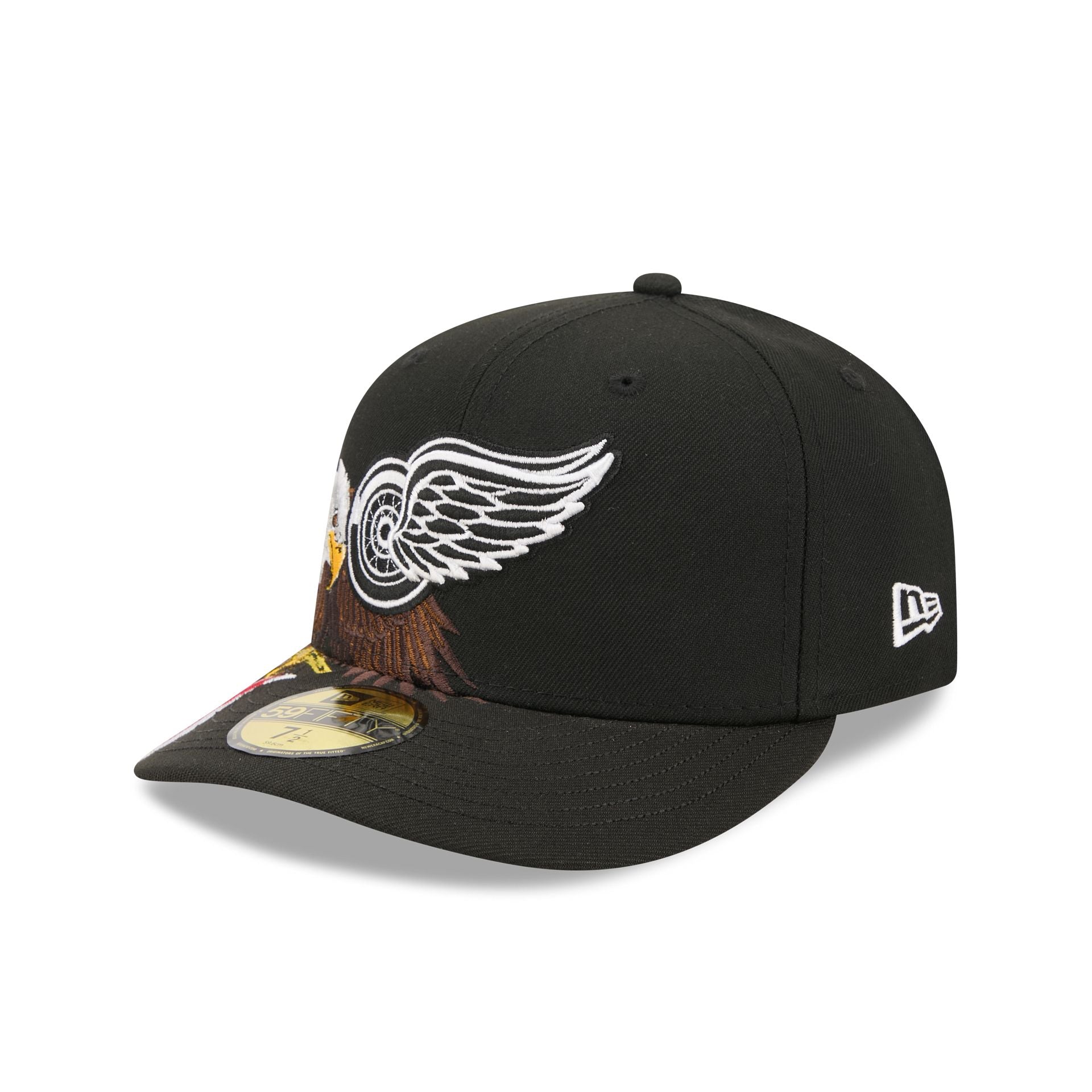 Detroit Red Wings Liberty Eagle 59FIFTY Fitted Hat