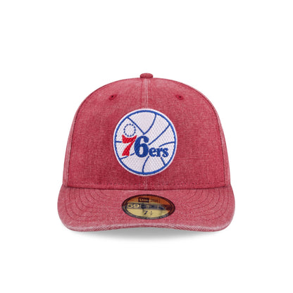 Philadelphia 76ers Hardwood Classics Diamond Stitch 59FIFTY Fitted Hat