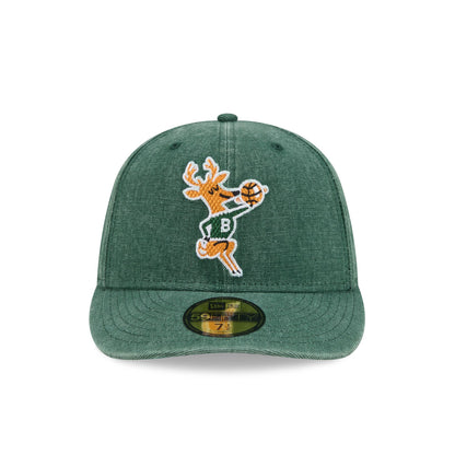 Milwaukee Bucks Hardwood Classics Diamond Stitch 59FIFTY Fitted Hat