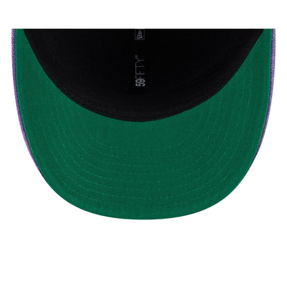Los Angeles Lakers Hardwood Classics Diamond Stitch 59FIFTY Fitted Hat