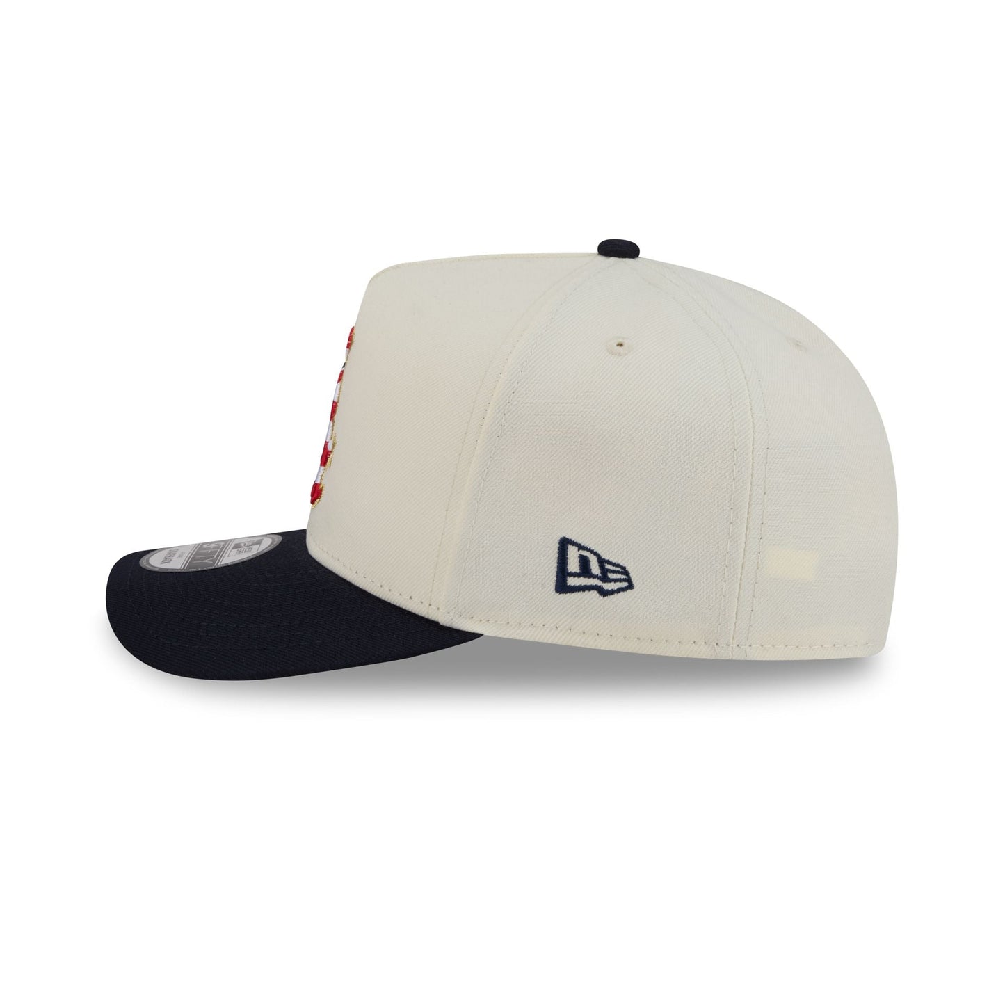 Chicago White Sox Chrome White Stars and Stripes 9FIFTY A-Frame Snapback Hat