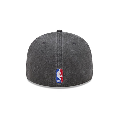 Miami Heat Hardwood Classics Diamond Stitch Gray 59FIFTY Fitted Hat
