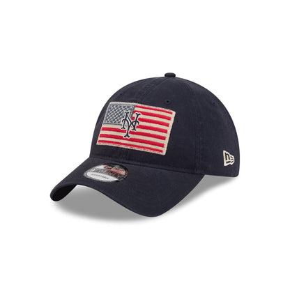 New York Mets Grand Flag 9TWENTY Adjustable Hat