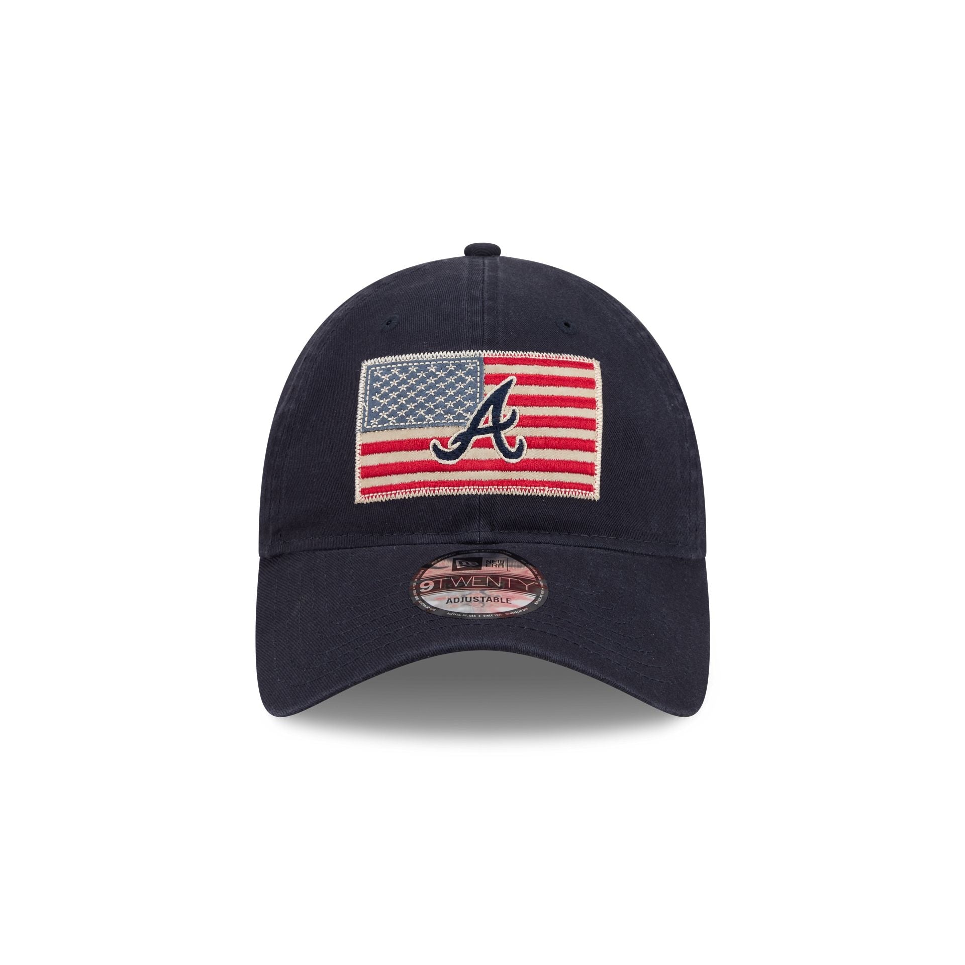 Atlanta Braves Grand Flag 9TWENTY Adjustable Hat