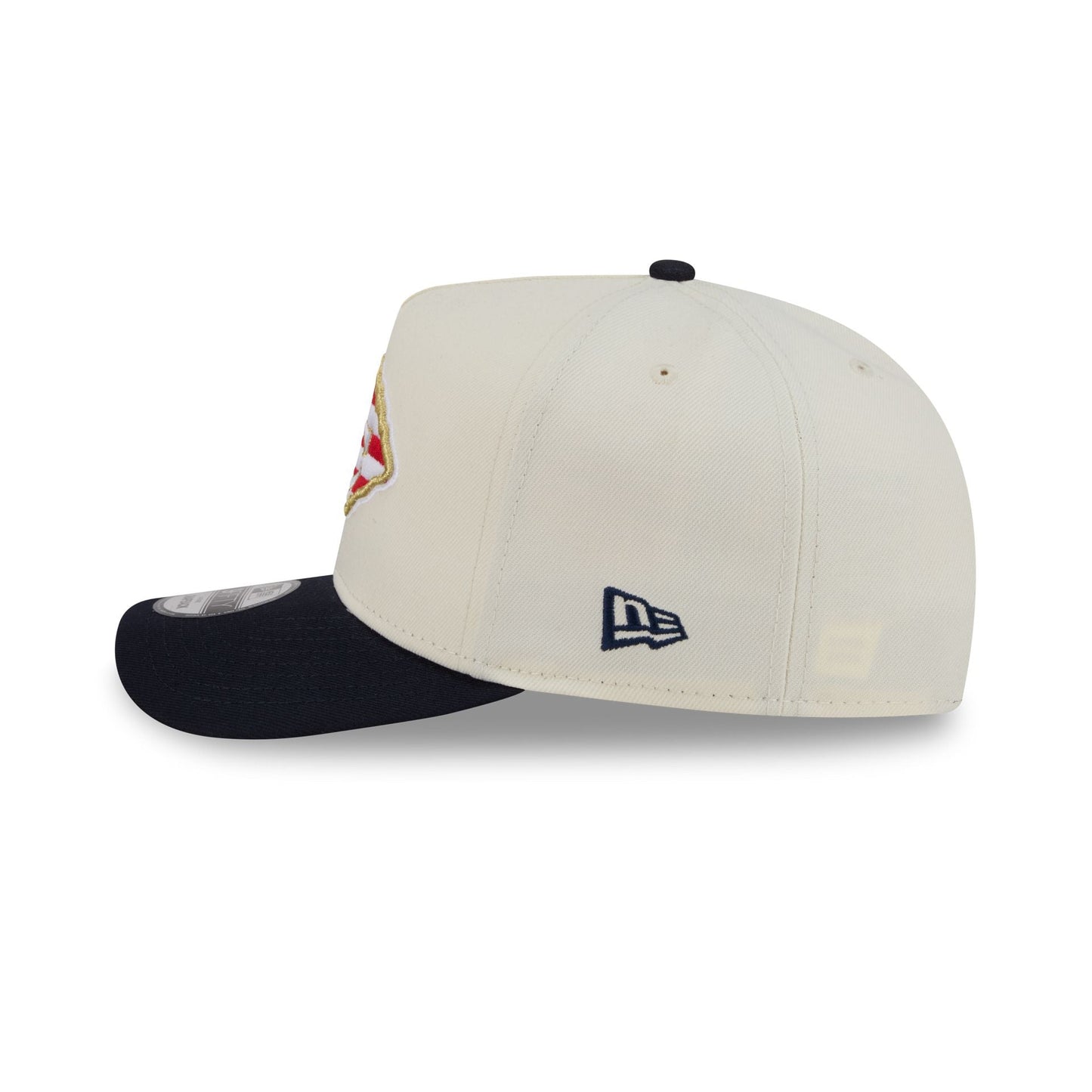 Kansas City Chiefs Chrome White Stars and Stripes 9FIFTY A-Frame Snapback Hat