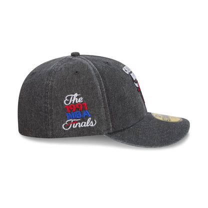 Chicago Bulls Hardwood Classics Diamond Stitch 59FIFTY Fitted Hat
