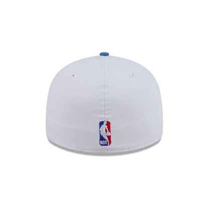New York Knicks Hardwood Classics Diamond Stitch White 59FIFTY Fitted Hat