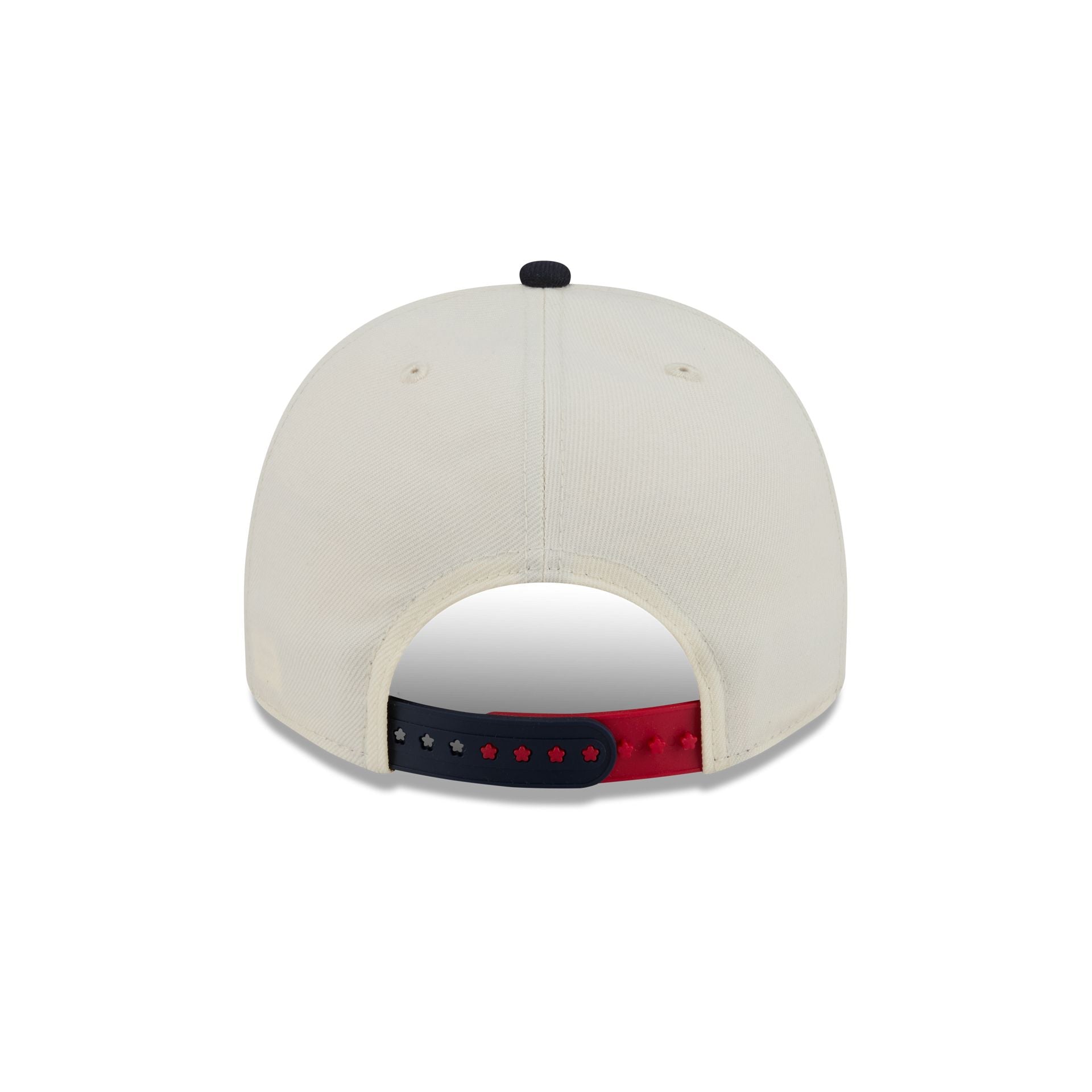 New York Knicks Chrome White Stars and Stripes 9FIFTY A-Frame Snapback Hat