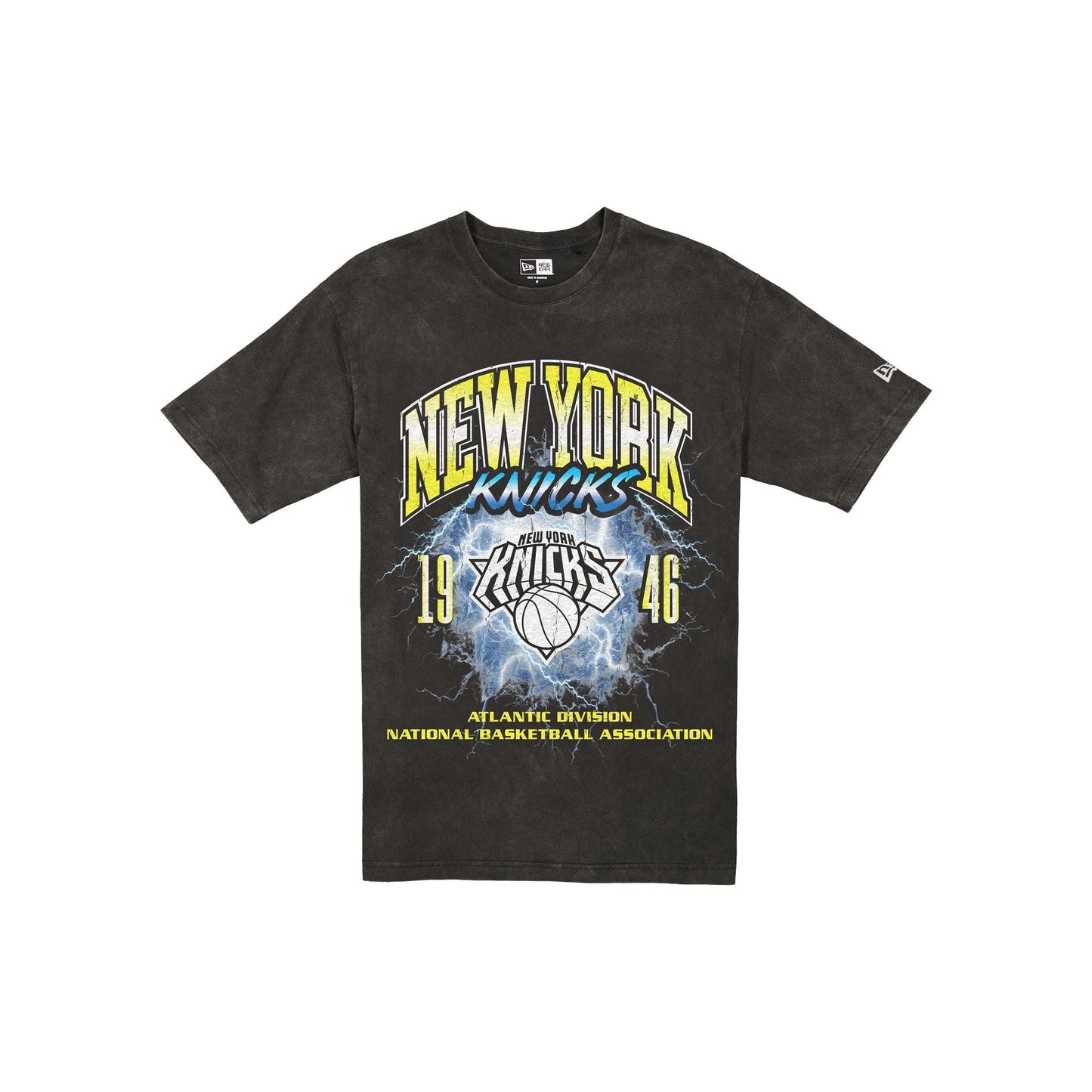 New York Knicks Lifestyle Graphics Storm Black T-Shirt