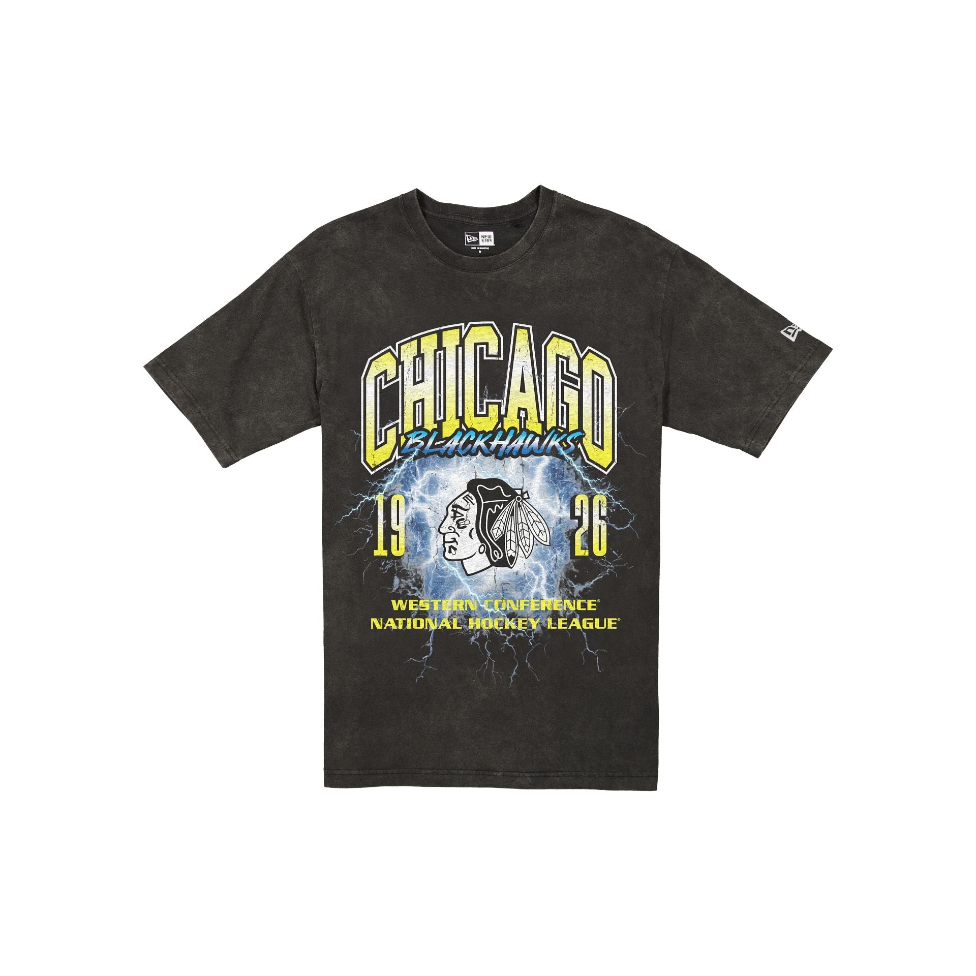 Chicago Blackhawks Lifestyle Graphics Storm Black T-Shirt