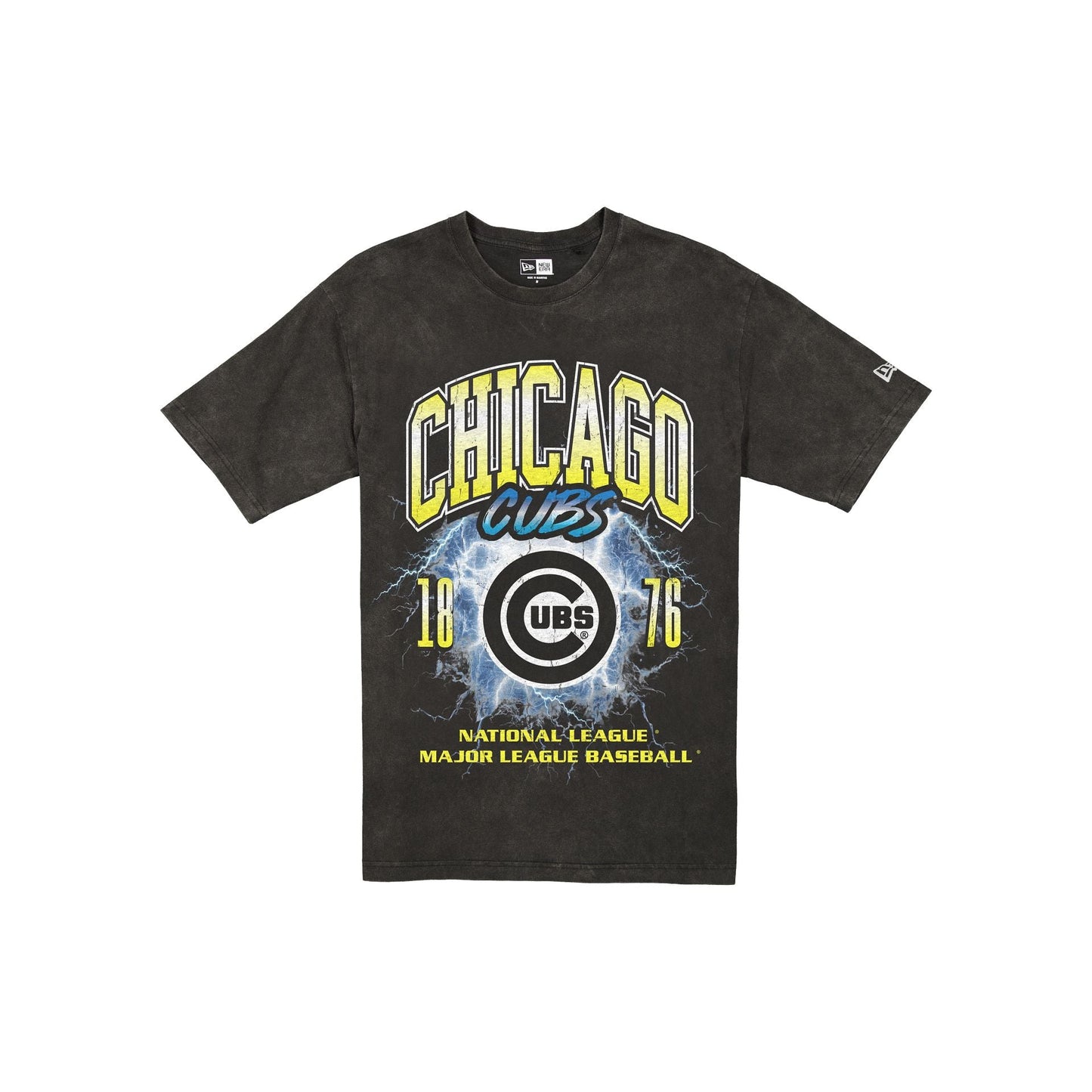 Chicago Cubs Lifestyle Graphics Storm Black T-Shirt