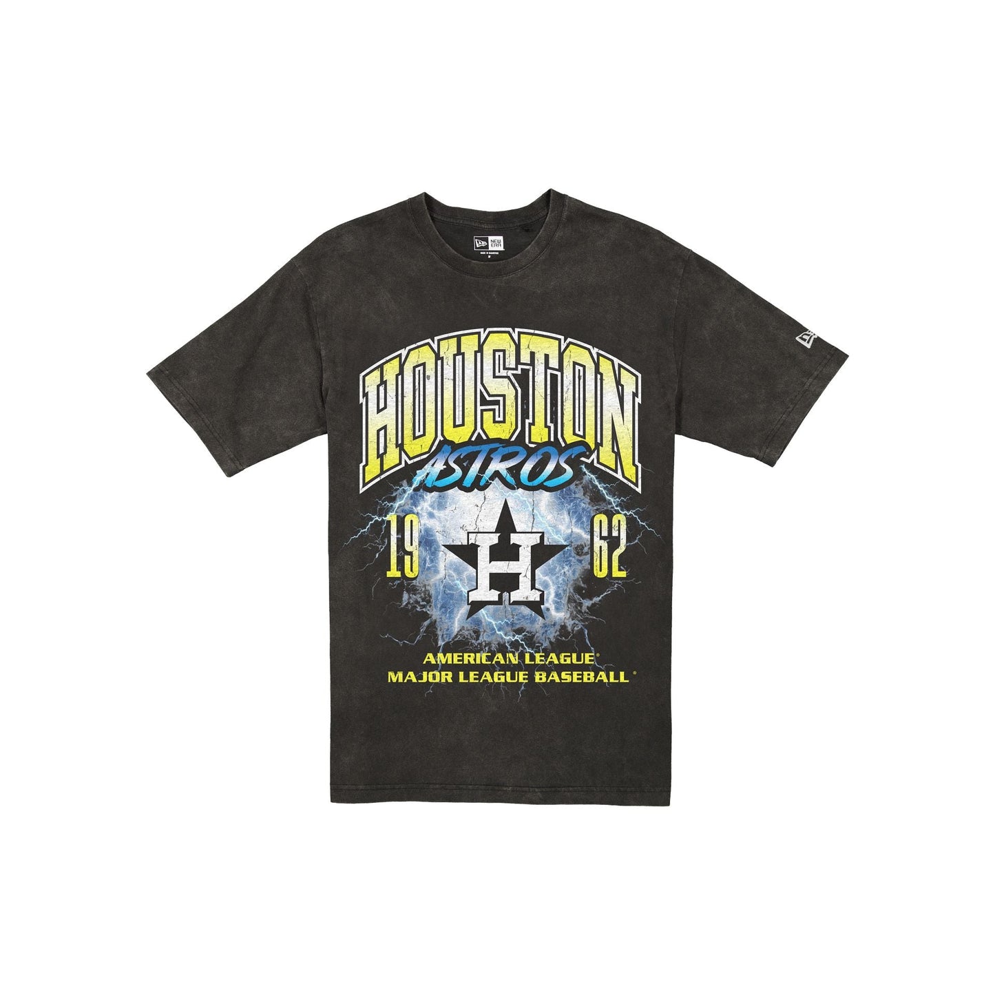 Houston Astros Lifestyle Graphics Storm Black T-Shirt
