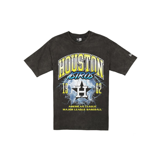Houston Astros Lifestyle Graphics Storm Black T-Shirt