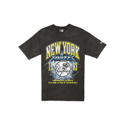New York Yankees Lifestyle Graphics Storm Black T-Shirt