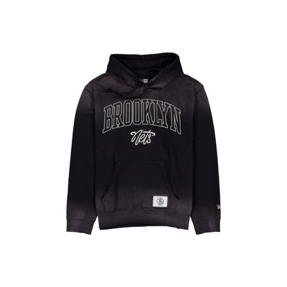 Brooklyn Nets Sport Classics Wordmark Washed Hoodie