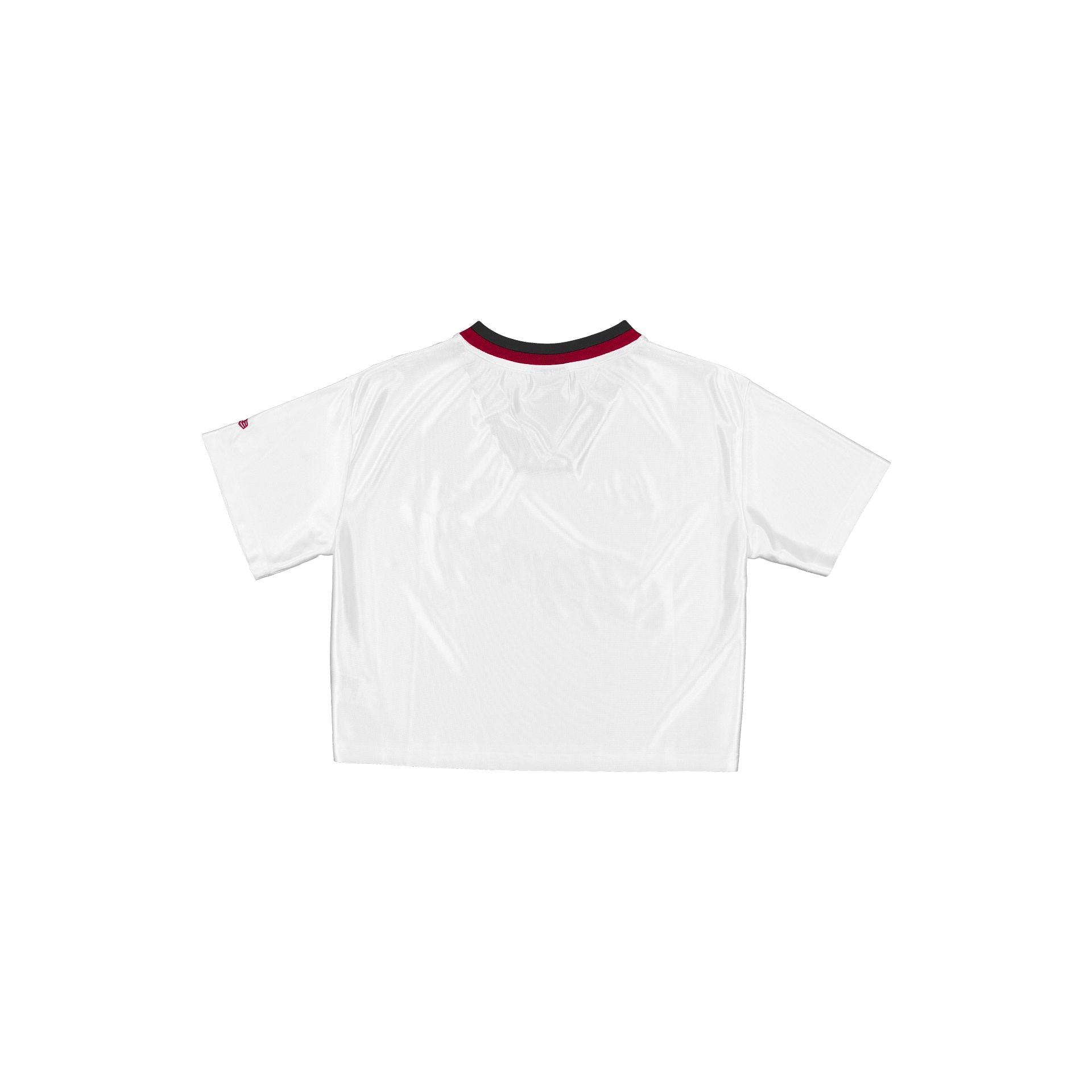 Miami Heat Sport Classics Women's Cropped White T-Shirt