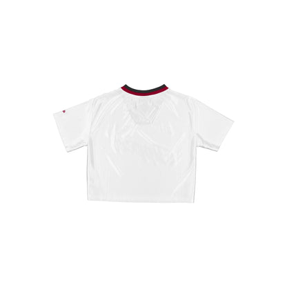 Miami Heat Sport Classics Women's Cropped White T-Shirt