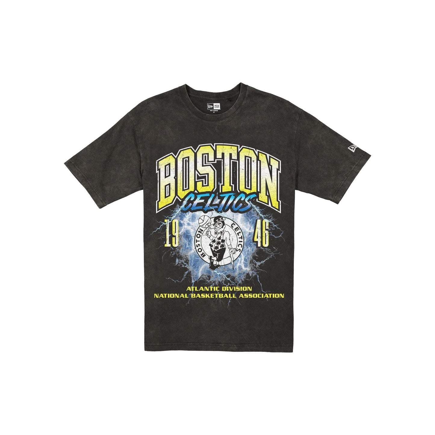 Boston Celtics Lifestyle Graphics Storm Black T-Shirt