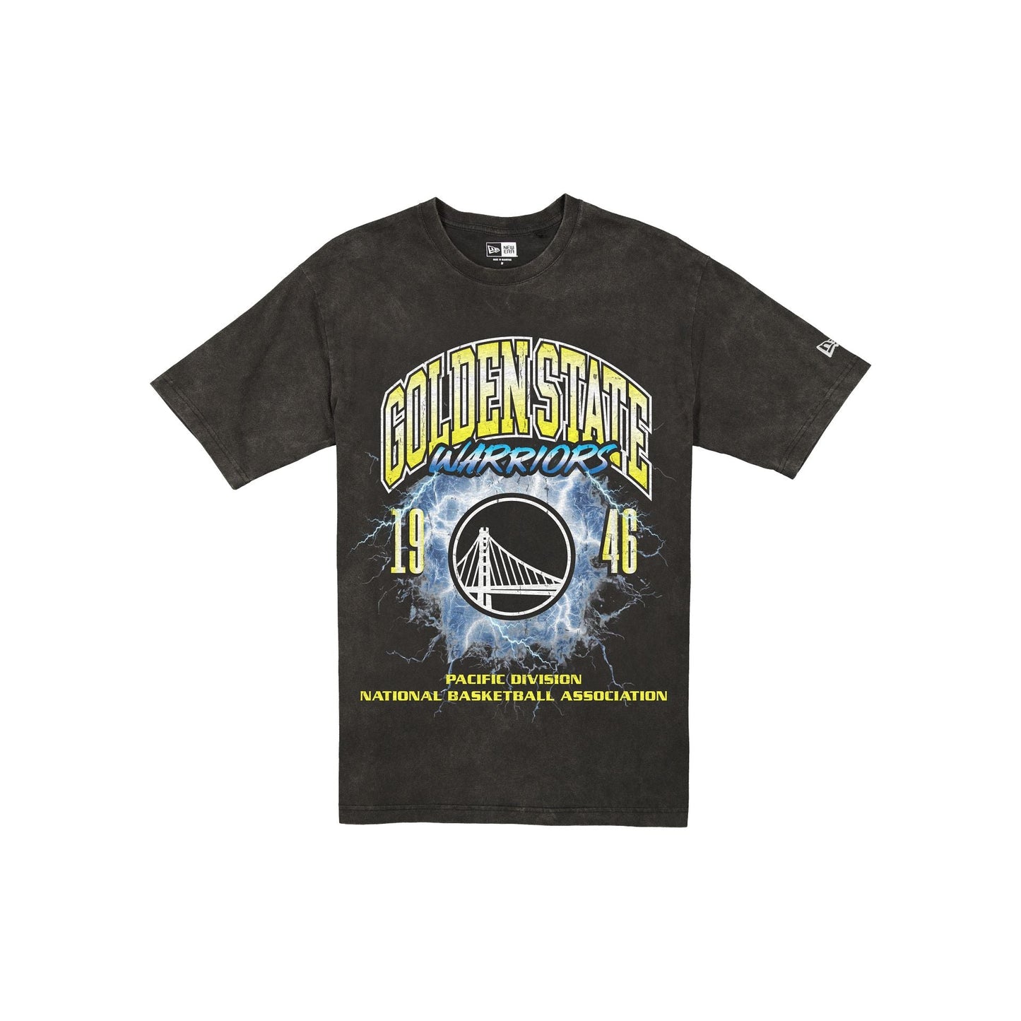 Golden State Warriors Lifestyle Graphics Storm Black T-Shirt