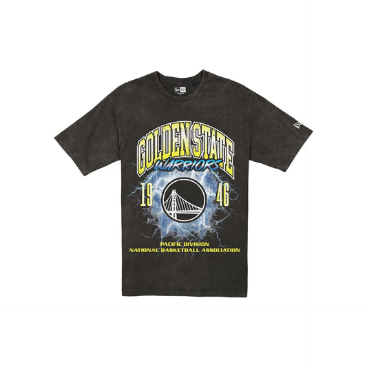 Golden State Warriors Lifestyle Graphics Storm Black T-Shirt