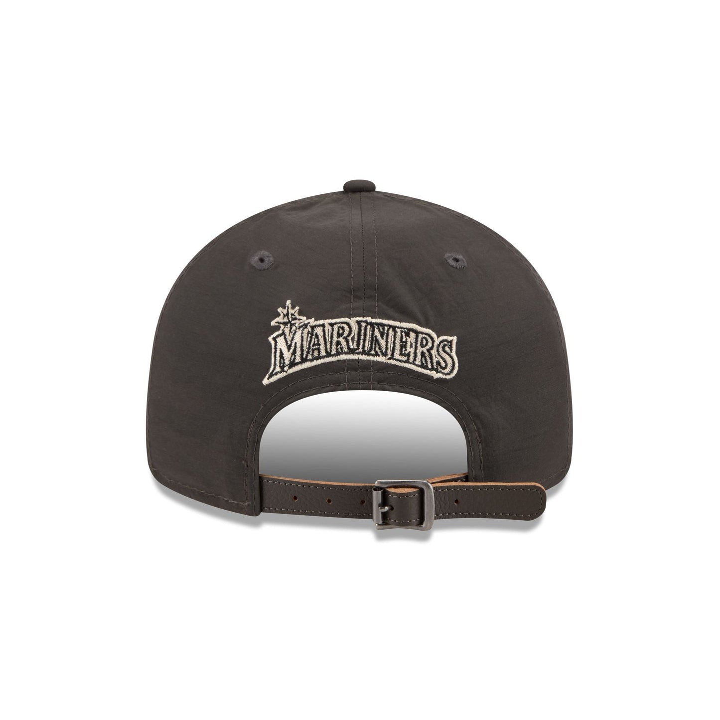 Seattle Mariners Three Looms Nylon Black Retro Crown 9FIFTY Adjustable Hat