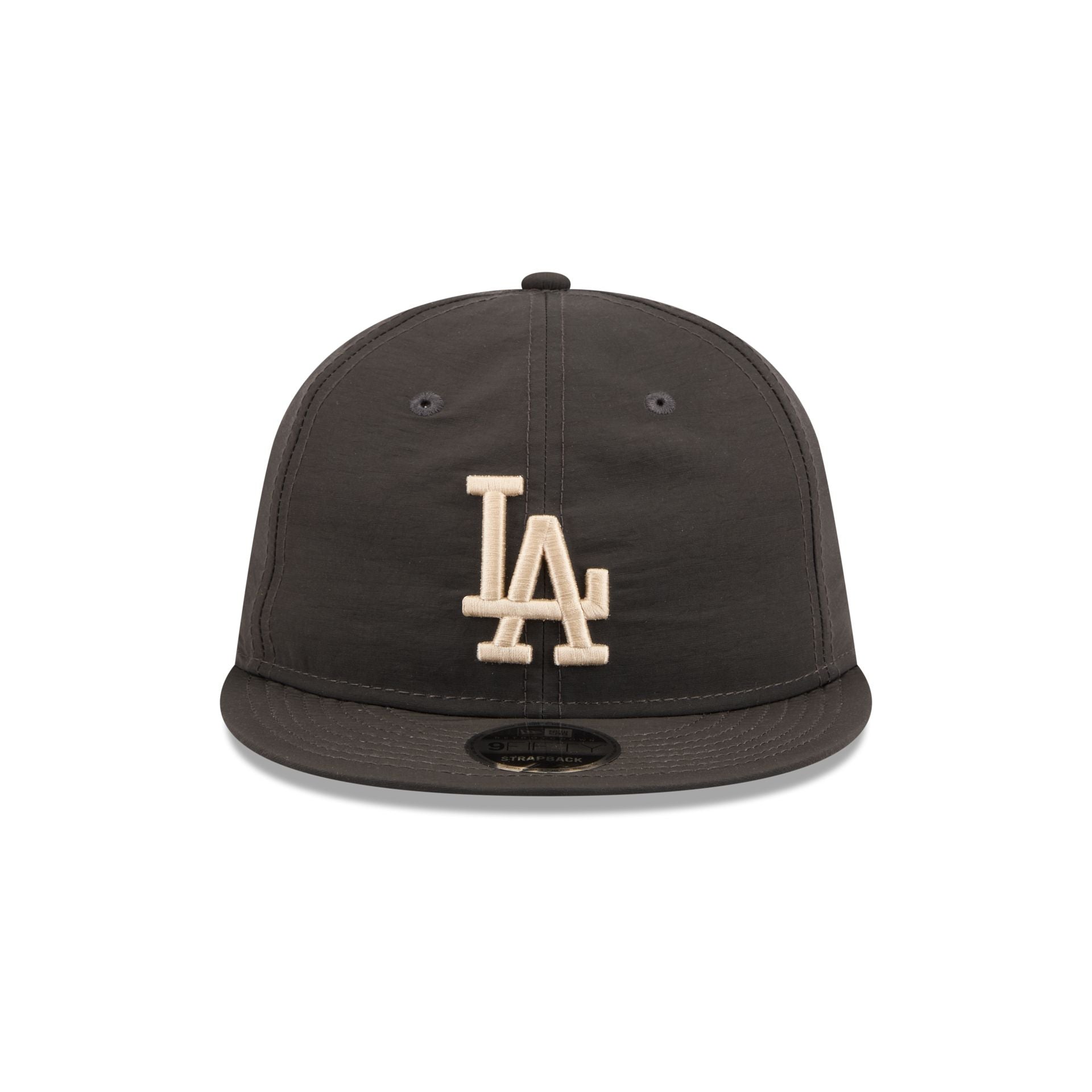 Los Angeles Dodgers Three Looms Nylon Black Retro Crown 9FIFTY Adjustable Hat