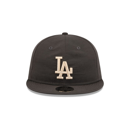 Los Angeles Dodgers Three Looms Nylon Black Retro Crown 9FIFTY Adjustable Hat