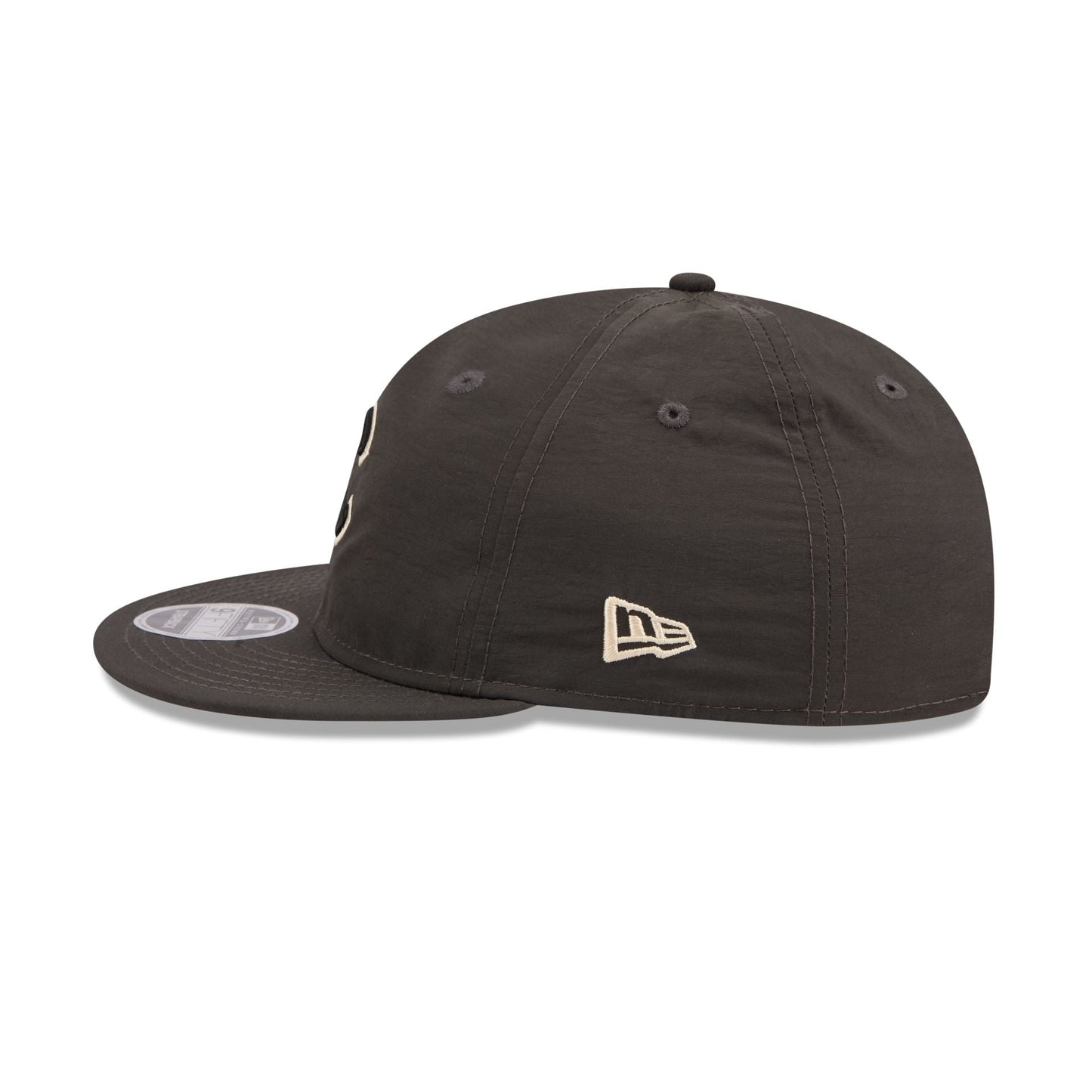 Chicago Cubs Three Looms Nylon Black Retro Crown 9FIFTY Adjustable Hat