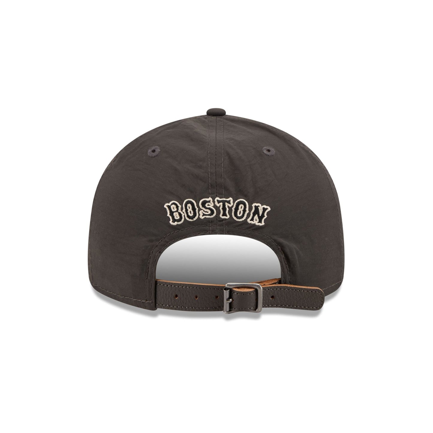 Boston Red Sox Three Looms Nylon Black Retro Crown 9FIFTY Adjustable Hat
