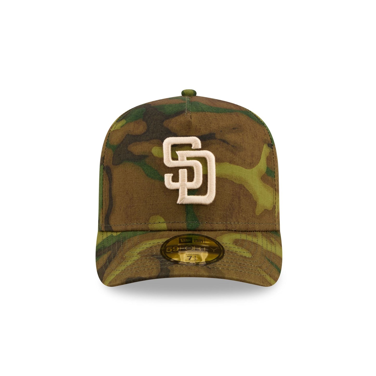 San Diego Padres Three Looms Ripstop Camo 59FORTY A-Frame Fitted Hat