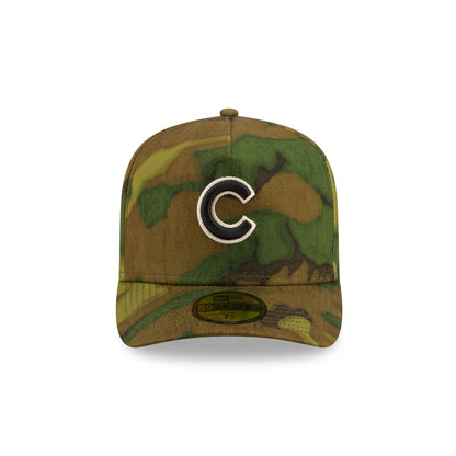 Chicago Cubs Three Looms Ripstop Camo 59FORTY A-Frame Fitted Hat