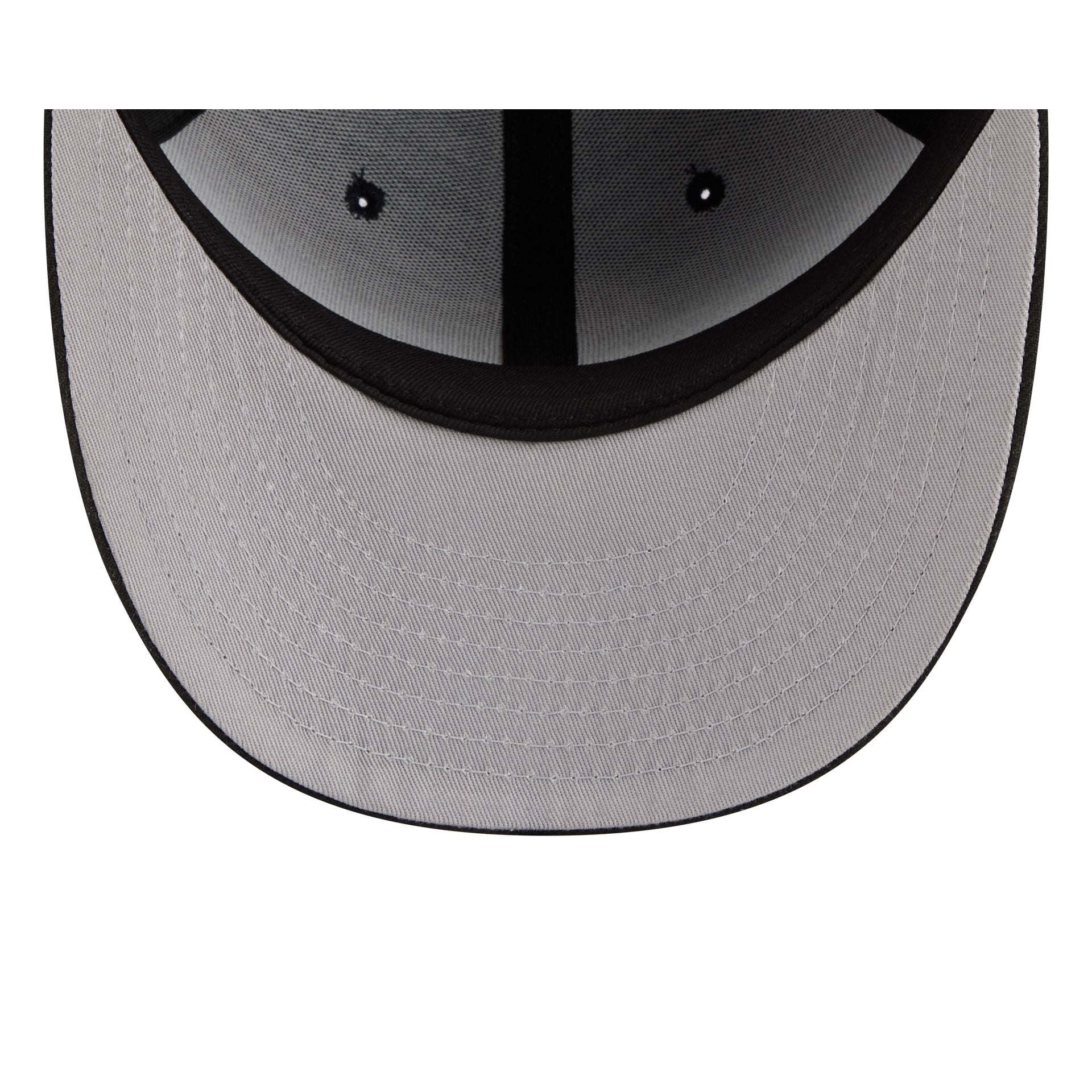 Chicago White Sox Three Looms Tweedy Cotton Black 59FIFTY Fitted Hat